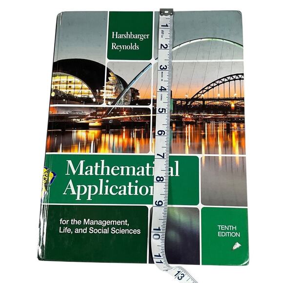 Mathematical Application For Management Life and Social Sciences: Harshbarger - Picture 12 of 12